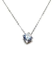 Collana EXTRA GOLD Donna in Oro bianco Cubic Zirconia 9K P.L. ZIRC G 1.10 B